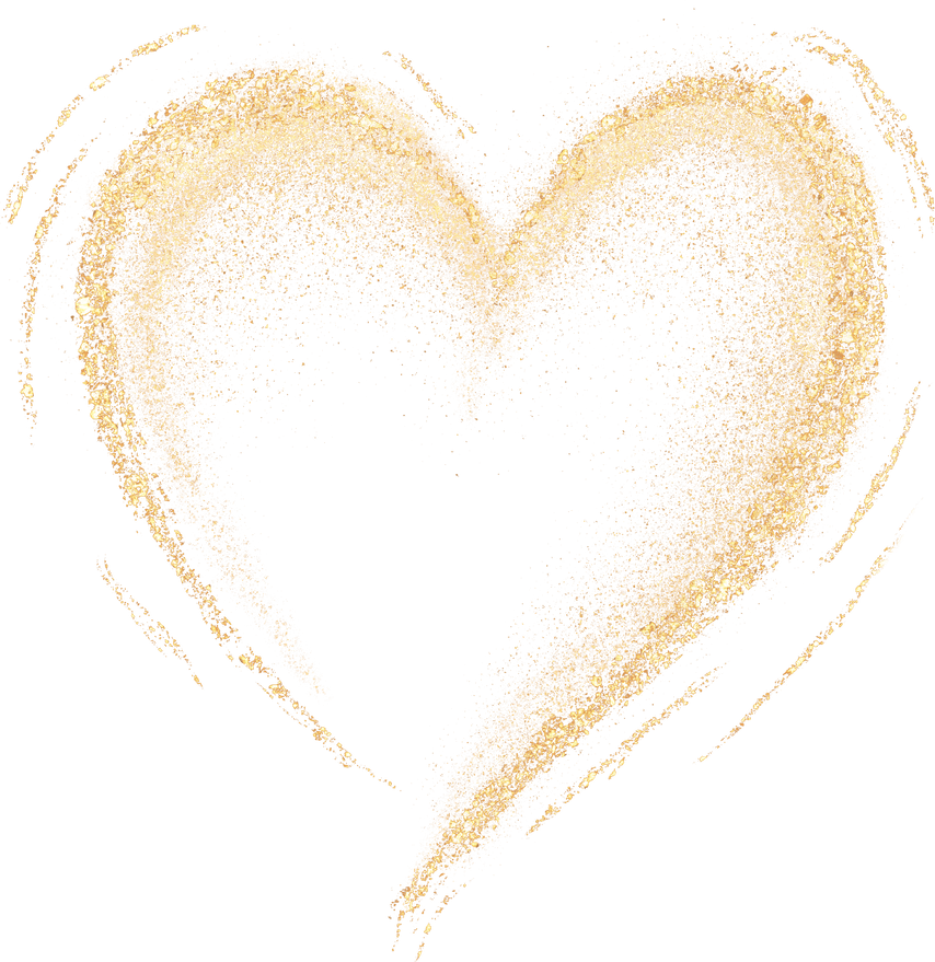 Gold heart